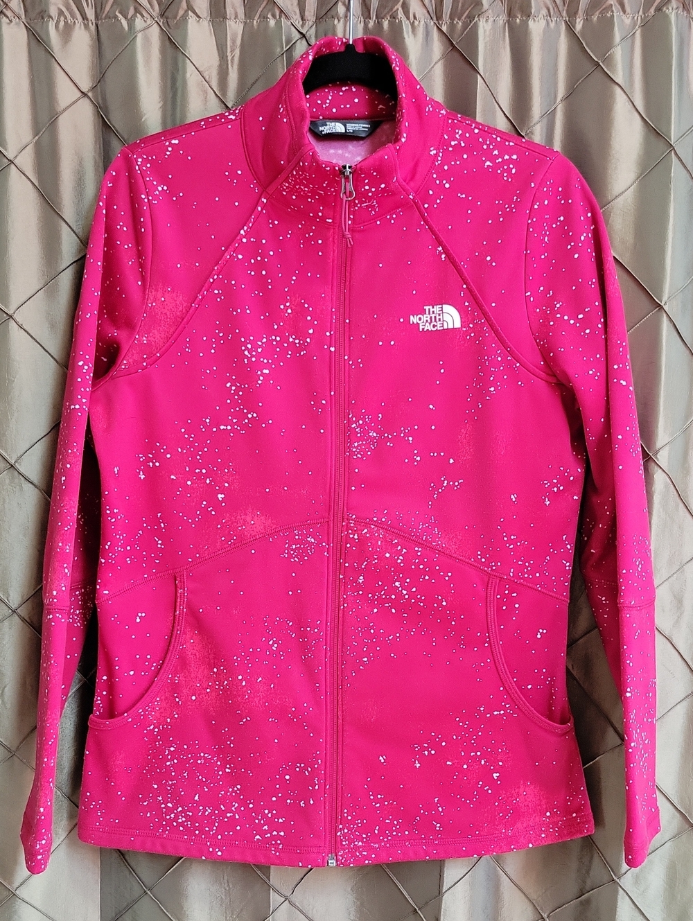 VGUC- The North Face ‘Splatter’ Zip Up Mid-Weight Jacket - Picture 2 of 7